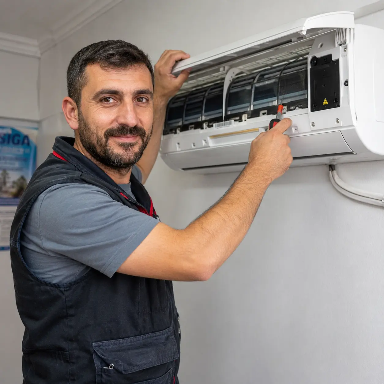 İzmir Lg klima tamiri ustası Güven Usta — Foça ve Aliağa iklimlendirme uzmanı